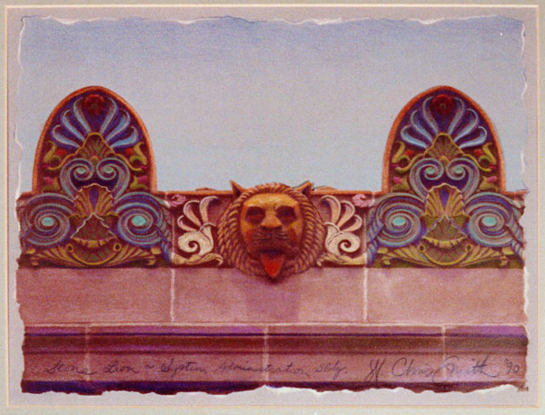 Stone Lions - Texas A&M University Administration Building